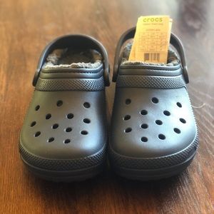Fleece lined crocs